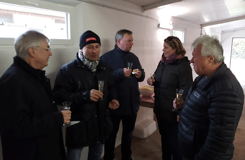 Peter Untersteiner, Bo Andersen og Tomas Thell i samtale