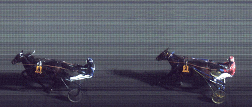 Sejrs Gammelsbæk med Geir MIkkelsen defilerede en ny sejr hjem i aftes på Forus. Tredje i træk og 23. i karrieren