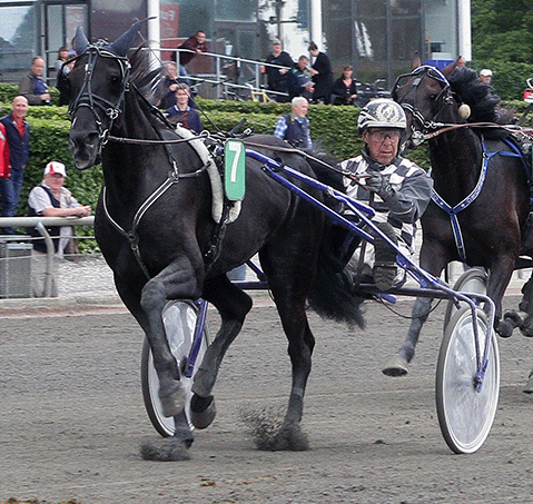 Andre Ward med Axel Jacobsen kvalificerede sig overraskende til en start i Derbyet. Foto Martin Timm Holmstav