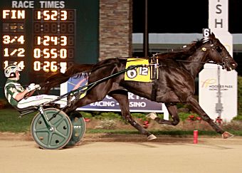 Hannelore Hanover slår drengene i Centaur Trotting Classic - Foto: USTA