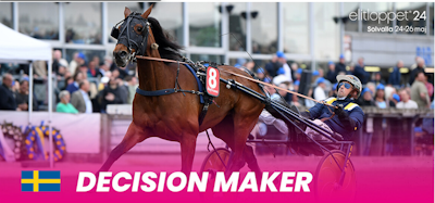 Elitloppet: Svenske Decision Maker blev nummer 14