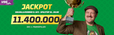 V86-jackpot: Gocciadoro-hest er kæmpefavorit