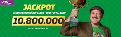 V86-jackpot med danske favoritter