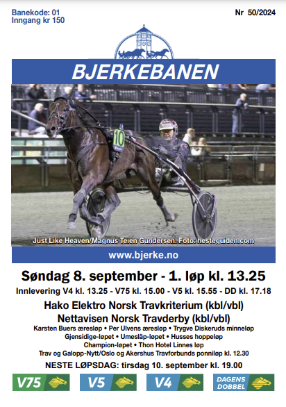 Norsk Derbydag med V75-spil