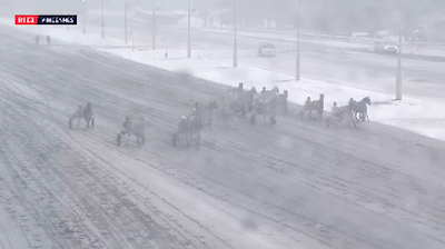 Sneen stoppede løbene på Vincennes