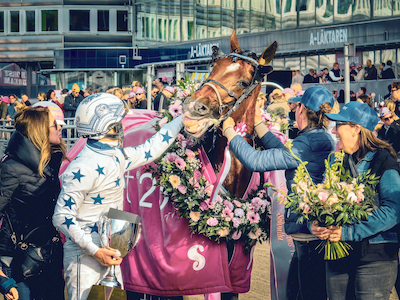 Elitloppet: Franske Go On Boy legede sig til sejren