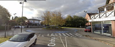 Vejkryds spærret på Ordrup Jagtvej