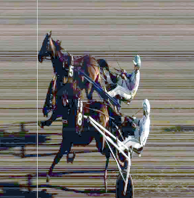 V86: Storfavoritten Francesco Zet slået