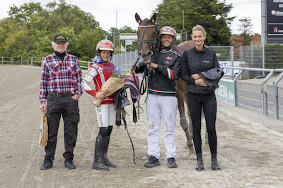 Vandt både i monté og i sulky