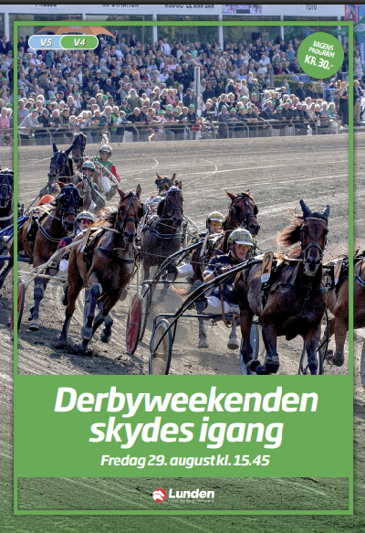 Ordinært løbsprogram indleder Derbyweekenden