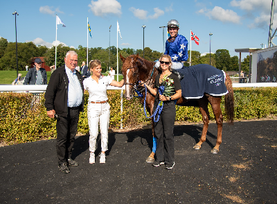 Danske galopheste var svenskerne overlegne