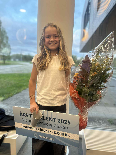 Victoria Lønborg  hædret i Skanderborg