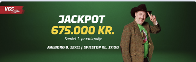Jackpot på 675.000 kroner i V65