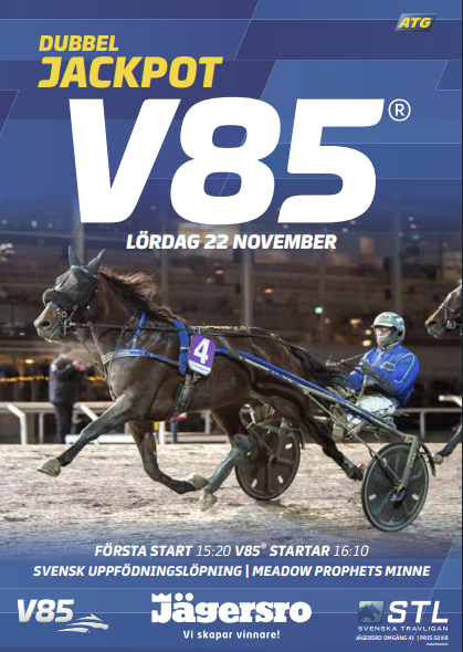 Jägersro V85: 2-åringer kæmper om 1.2 mio. kroner