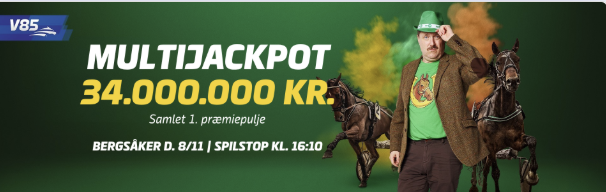 34 millioner i V85-jackpotten – se med på Bet25 Live!
