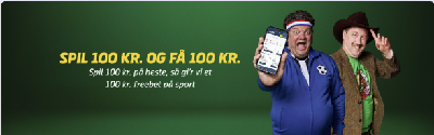 Spil V85 – og få mulighed for et 100 kroner freebet