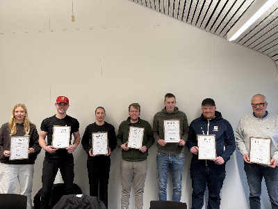 Bestået trænerkursus