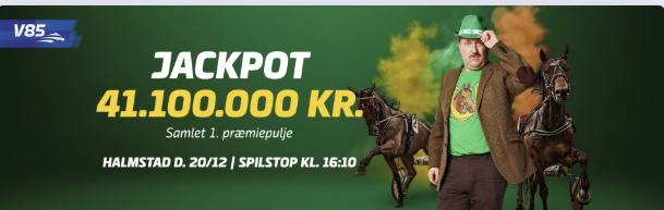 Lynspil og milliondrømmen: V85 i Halmstad med 41 millioner på spil