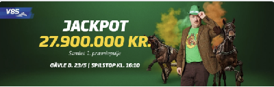 V85-jackpot og storløb hele weekenden på Bet25