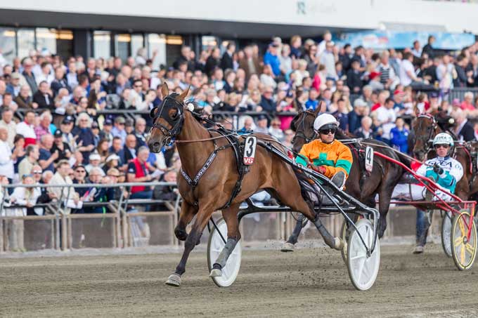 Billie de Montfort med Erc Raffin vand 4 års Eliten. Foto Eurik Stenhaug