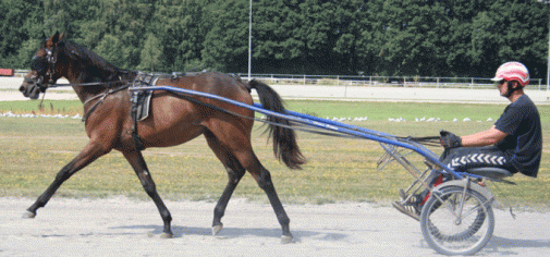 BLue Line - som hun så ud som åring.