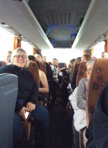 Fra bussen fra NFT-banen