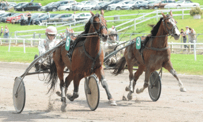Bvlgari Peak med Flemming Jensen vandt Gran Prix Consolation foran Boris Simoni med Jeppe Juel. Foto Ole Hindby