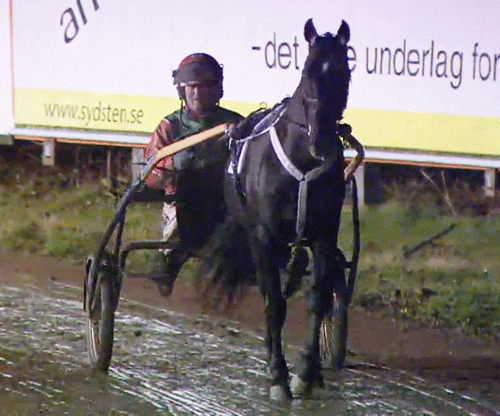 Classic Grand Cru med Steen Juul på vej mod Lundens vinxdercoirkel for sidste gang sammen. Fra Racing Live
