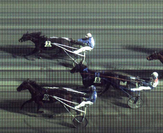 10 Dreaming Princes vinder akkurat foran 87 Sigma Vang og 8 Turboline bliver nummer tre,