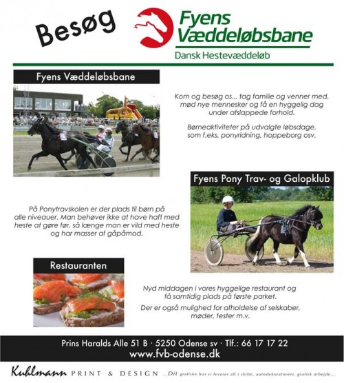 Og dette kan du læse på banneret