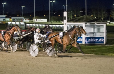 Florida Queen var den mindst betroede af Flemming jensens tre V5-vindere og gav odds 7,75. KM Foto