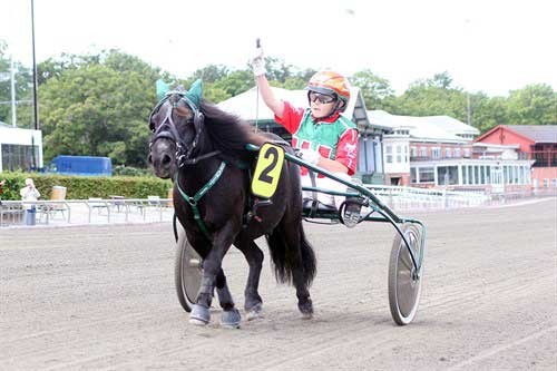Oliver Juul Sperling på vej mod en af sine to DM sejre  - her med Granit II. Foto Martin Timm Holmstav/Lunden