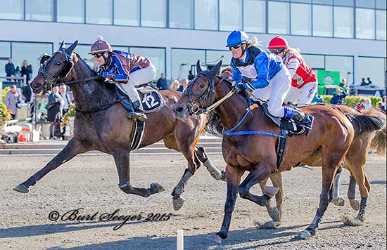 Last Loke med Sabina Gammelgård sluttede dagen af med sejr foran Ray of Hope med Lise Ullerup.