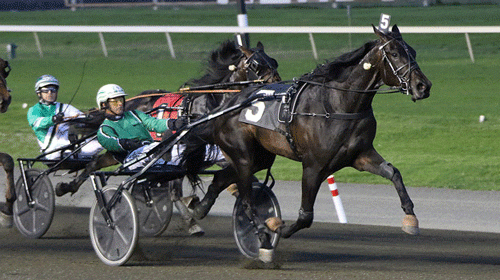 New Sheriff N Town vinder sikkert for Åke Svanstedt. Lisa Photo