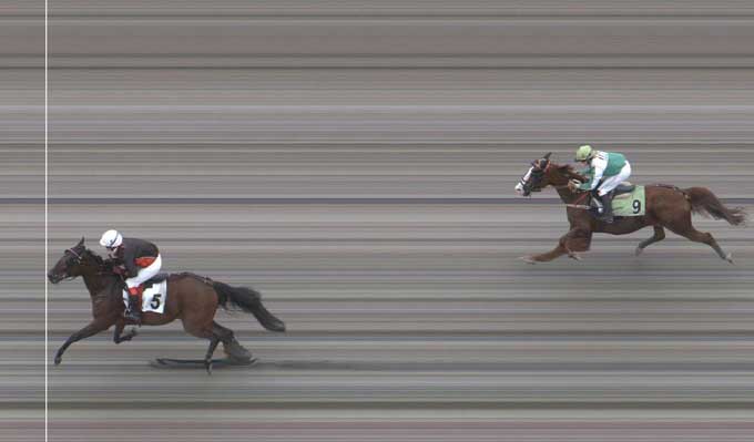 Steen Juul-trænede Palermo Taars  vinder sikkert for Maria L Hansen.