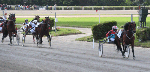 Pascia Lest med PIetro Gubellini var uden konkurrence i 3. heat. Foto Gerard Forni