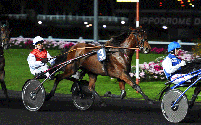 Rocky PH med Frank Nivard under løbet. Foto Gerard Forni