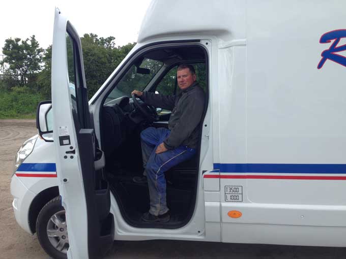 Rene Jonassen kan næsten ikke vente med at skulle køre den nye il hele vejen til Solvalla.