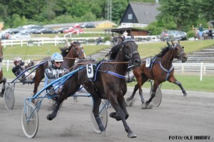 Tack Wee - her med Morten Friis - skal til Paris. Foto Ole HIndby