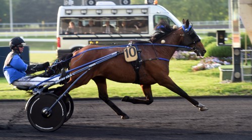 Sådan så det ud, da Timoko med Bjærn Goop  vandt Prix Kerjacques i fjor. Foto Gerard Forni.