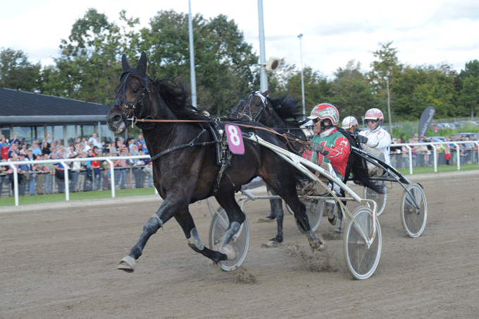Tycoon Conway Hall med Steen Juul vinder sikkert Derbyrevanchen NKI Aalborg Store Pris foran Twilight D. Foto Ole HIndby