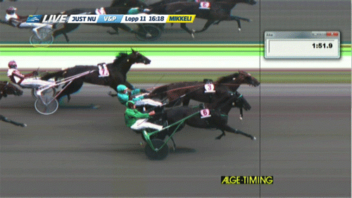 Målfoto fra oplø bet i St Michels Race.