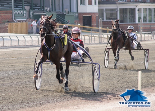 Alex Trøjborg, der nyligt vandt Jydsk 2-årings Grand Prix topper pointsberegningen.