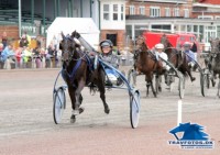 Amalie Bork med Morten Friis