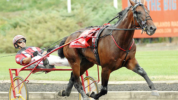 Broad Bahn med George Brennan vinder The Hambletonian Stake