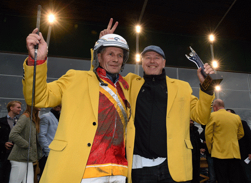 Jorma Kontio og Timo Nurmi vandt deres anden Derbysejr sammen. Nurmis har i alt vundet 3 svenske Derbyets og 4 finske!