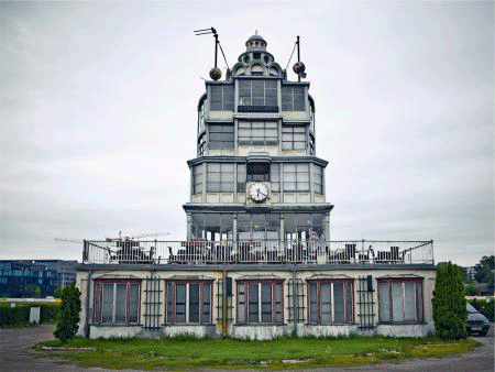 Dommertårnet på Krieau-banen