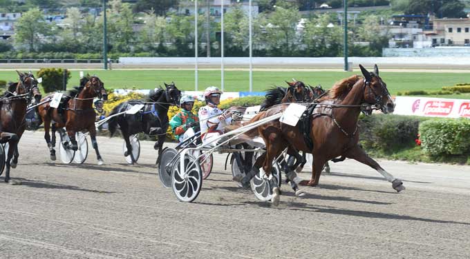 Nesta Effe med Robert Vecchione sluttede stærkt af til sejr i 3. afdeling. Doto Gerard Forni