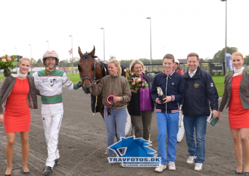 Nok'en Frækkert efter sejren