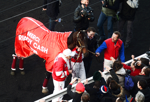 Sådan sagde Ready Cash farvel til publikum i februar. Foto Gerard Forni